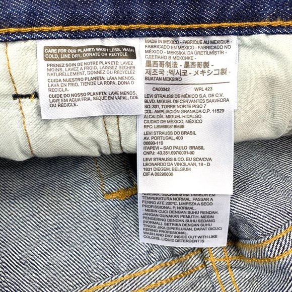 👖NEW |•LEVI'S•| 501Button Fly Jeans 32x32 👖 - Picture 7 of 9